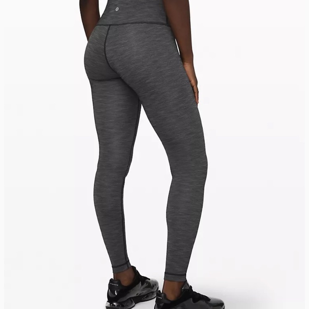 Lululemon grey wunder under high-rise leggings